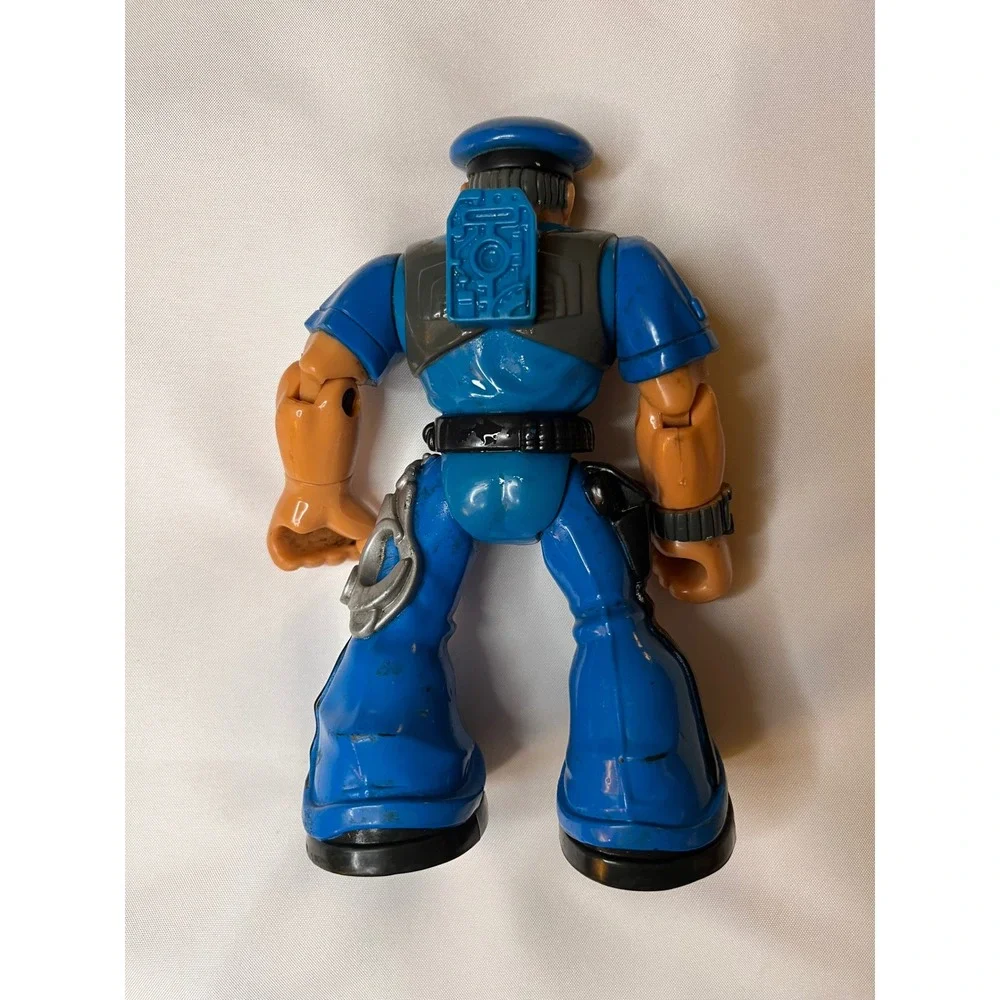 Vintage 1998 Fisher-Price‎ Rescue Heroes Sergeant Siren Action Figure